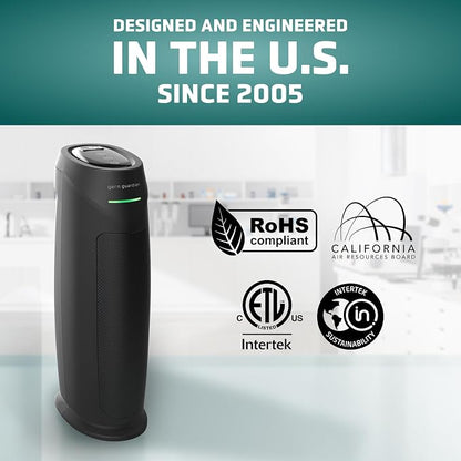 GermGuardian HEPA Air Purifier for Home, Large Rooms Up To 743 Sq. Ft. - Image 4