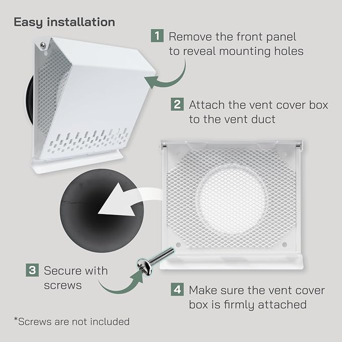 Vent Systems 4" Inch Air Supply Vent Cover - Image 4