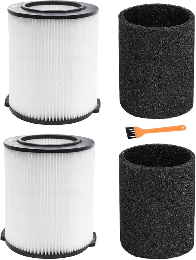 2 Pack Replacement VF4000 Filter by GIBTOOL
