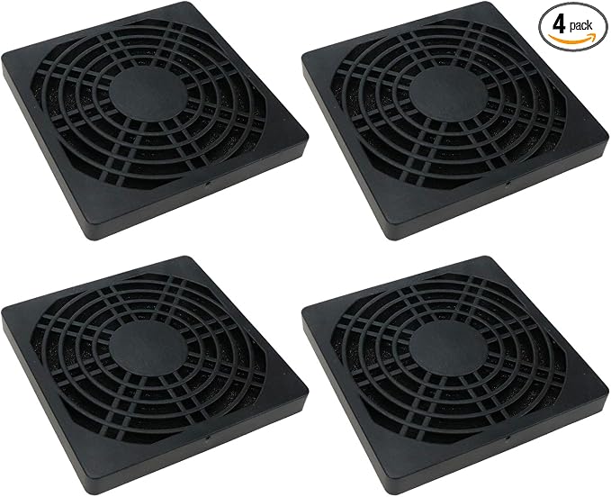 3.15inch/80mm Fan Dust Filter PC Cooler Fan Filter Dustproof Cover Computer by TSNAMAY