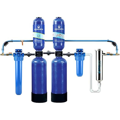 Aquasana Whole House Water Filter System | 1, 000 Gallons | Salt-Free Softener by Aquasana