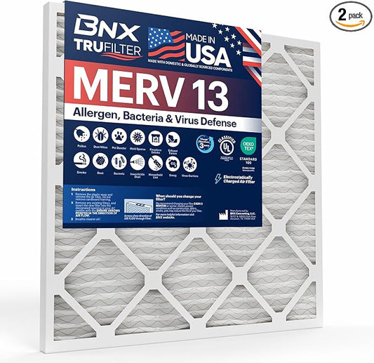 TruFilter Compatible with AprilAire 413 Replacement Filter by BNX