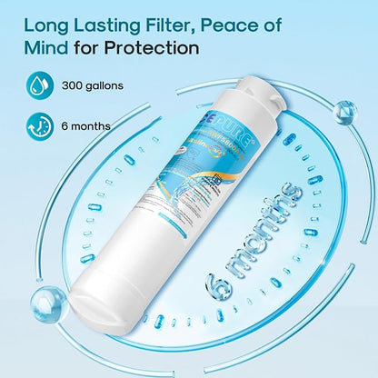 ICEPURE Alkaline RWF5800A-AL Refrigerator Water Filter and Air Filter - Image 7