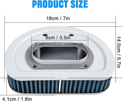 Motorcycle Air Filter 29462-99 1011-4208 High Flow Intake Cleaner Accessories - Image 6