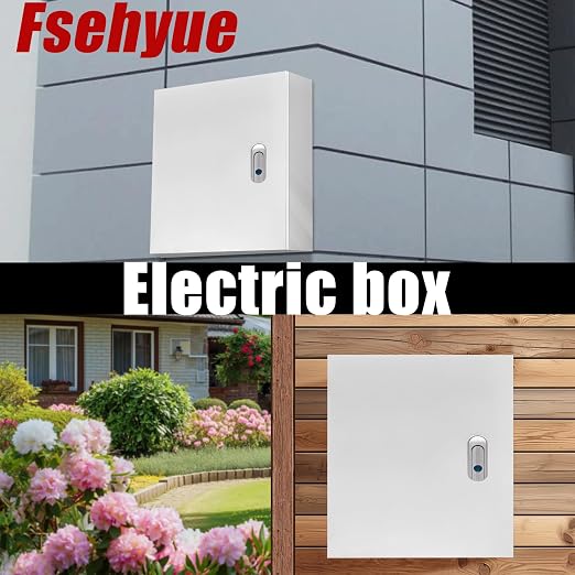 Electrical Box 12 x 10 x 6 Inch Indoor Outdoor Electrical Enclosure Box Steel - Image 7