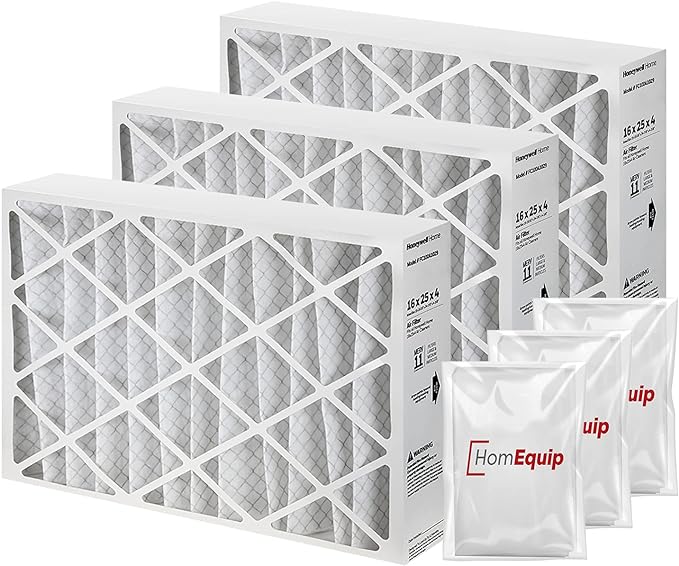 Furnace Filters 16x25x4 by HOMEQUIP