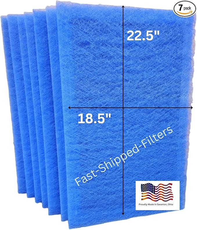 Fast-Shipped-Filters 7 Pack 20x25 Replacement Filter Pads Compatible by Unknown