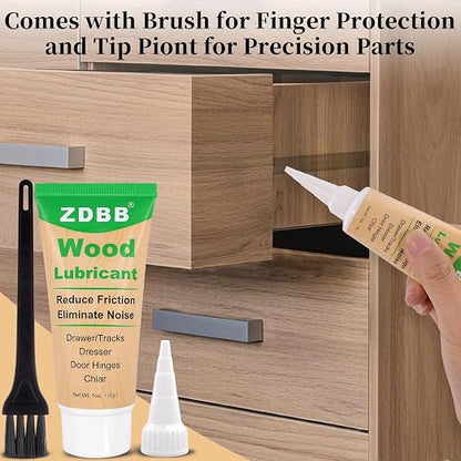 Wood Drawer Wax Lubricant Paste Door Lubricant Wear-Resistant Eliminate - Image 6