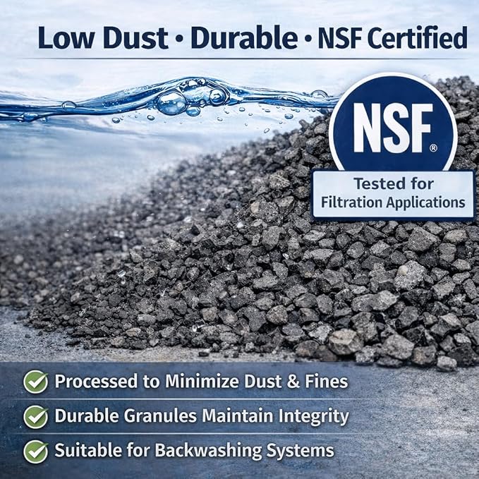 Coconut Shell Activated Carbon 12×40 Mesh – 1 Cubic Feet Total Bulk Filtration - Image 4