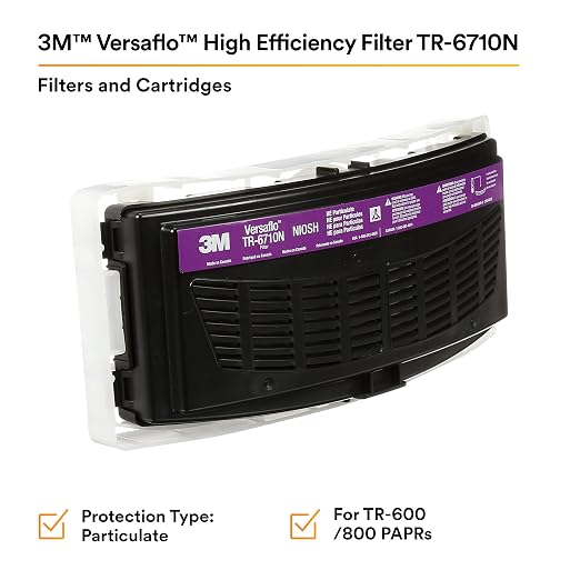 3M Versaflo High Efficiency Particulate Filter TR-6710N-5, - Image 2