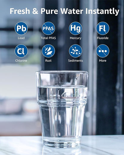 Compatible with Zero Pitchers and Dispenser, 0 TDS Premium Filtration, Fit - Image 7
