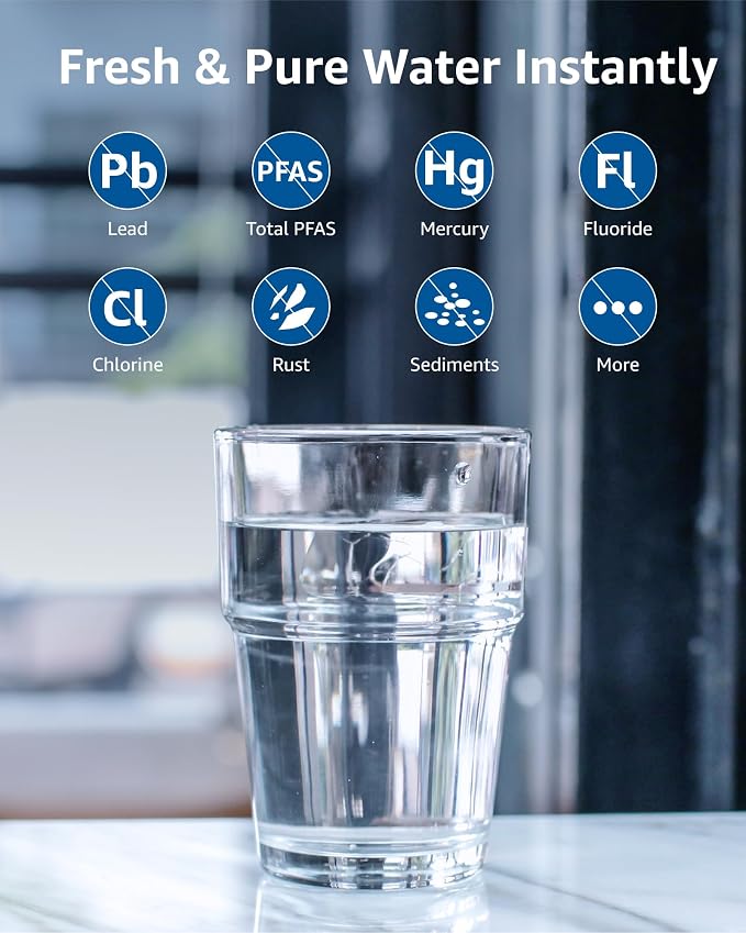 Compatible with Zero Pitchers and Dispenser, 0 TDS Premium Filtration, Fit - Image 8