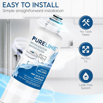 Pureline Replacement for Bosch® Ultra Clarity® Pro Water Filter, BORPLFTR50 - Image 3