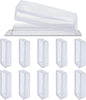 Zonon 12 Pcs 4 x 10 Inch Floor Register Trap Cover Vent Screen by Zonon