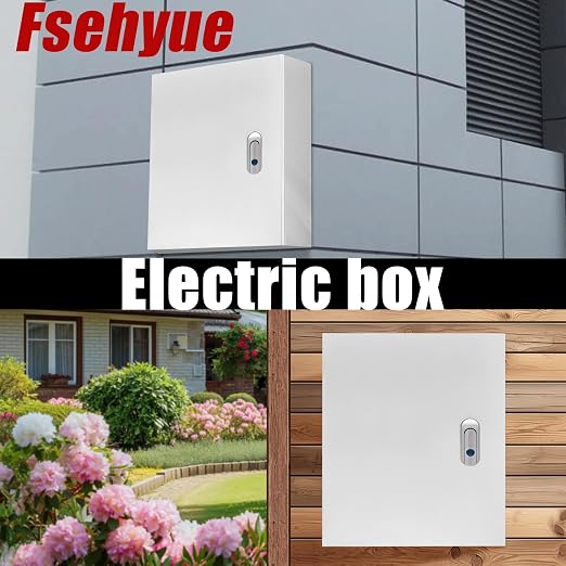 Electrical Box 16 x 12 x 8 Inch Indoor Outdoor Electrical Enclosure Box Steel - Image 7