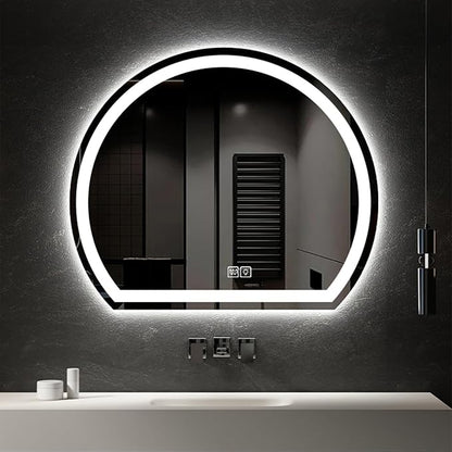 Bathroom Mirror with 3 Colour LED Lights, Lighted Bathroom Makeup Wall Mounted - Image 7