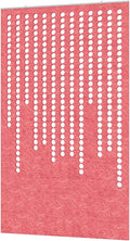 Escape Acoustic Wall Art | Matrix Design | Suspended Sound Proofing Panels | Eco-Friendly Recycled Material | 4X7 | Sand Dune