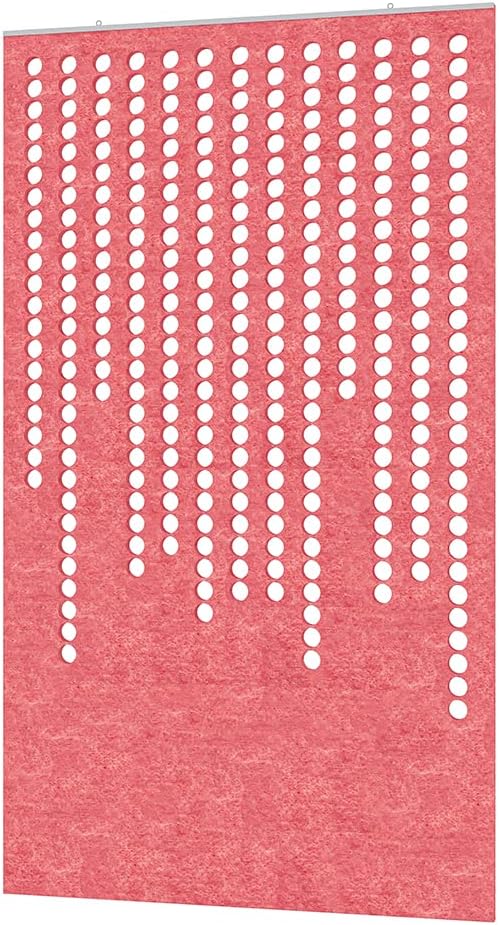 Escape Acoustic Wall Art | Matrix Design | Suspended Sound Proofing Panels | Eco-Friendly Recycled Material | 4X7 | Green