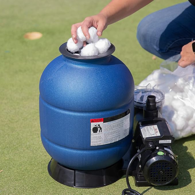 XtremepowerUS 13" Sand Filter Above Ground Pools Pump 2400GPH 4-Way Valve - Image 5
