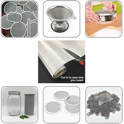 80 Mesh Stainless Woven Wire - Image 5