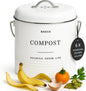 D'Lifeful Kitchen Compost Bin – 1.3 Gallon Countertop Farmhouse Compost by DLifefulHomewares