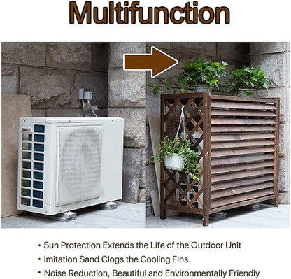 Weatherproof Outdoor Air Conditioner Cover Screen Fence - Image 4