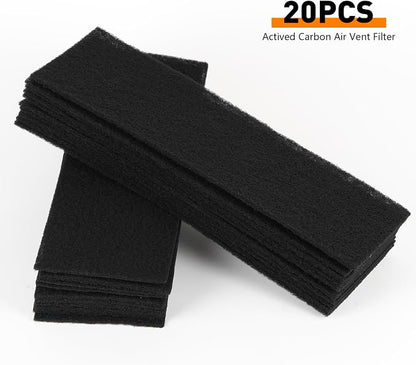 20PCS 4" x 12" Activated Carbon Air Filters - Image 2