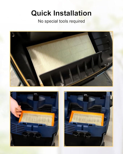 Dust Extractors Flat Pleated Paper Filter Fit - Image 6