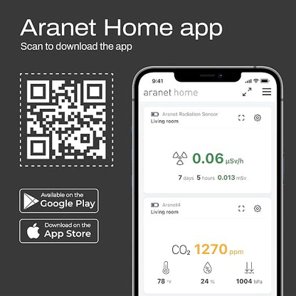 SAF Aranet4 Home: Wireless Indoor Air Quality Monitor - Image 5