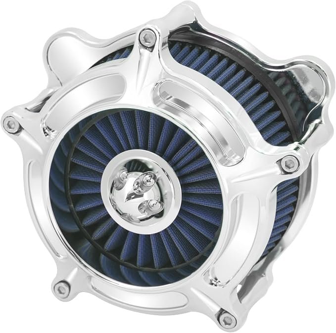 HDBUBALUS Motorcycle Air Filter Air Cleaner Intake System Cleaner Fit - Image 7