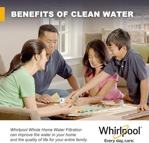 Whirlpool 10" x 2.5" Whole House Water Filter Housing, Stainless Steel 3/4" - Image 6