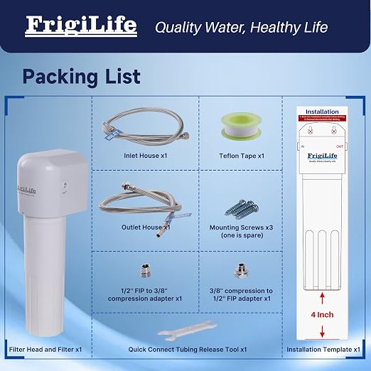 WFS5300A Under Sink Water Filter System, 3 Years, 22000 Gallons, Under Counter - Image 7