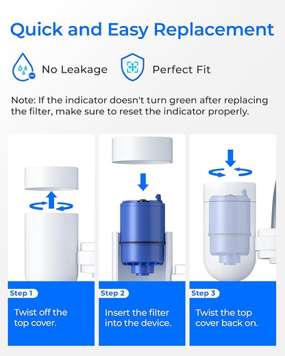 Waterdrop NSF Certified Water Filter, Replacement - Image 7