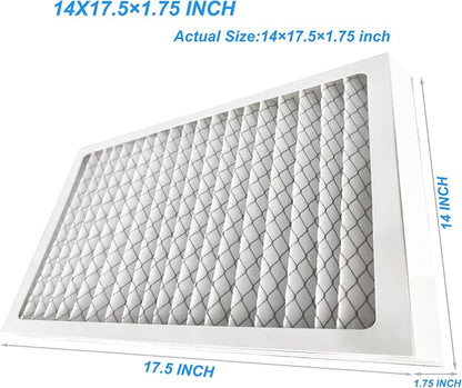 2-Pack 14x 17.5 x 1.75 MERV 13 Dehumidifier Replacement Filter, Compatible - Image 2