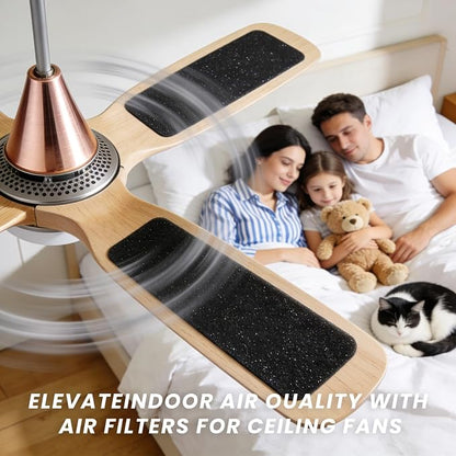 20pcs Coconut Carbon Ceiling Fan Filters - Image 8