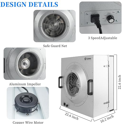 Fan Filter Unit Laminar-Flow-Hood Yzzwer - Image 4