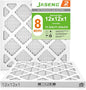 12x12x1 AC Furnace Air Filters, MERV 8 Dust Defense, JASENG MPR 600 Pleated by NewFilter