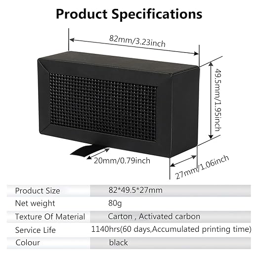 3D Printer Activated Carbon Air Filter Cartridge - Image 5