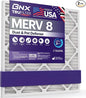 BNX TruFilter 14x25x1 MERV 8 Air Filter 2 Pack by BNX
