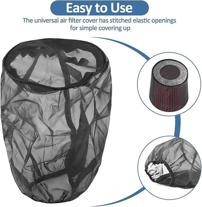 Universal Air Filter Cover, Protects High-Flow Air Intake Filters - Image 3