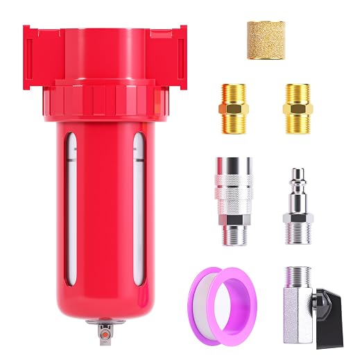 TAILONZ PNEUMATIC 0-150PSI 1/4 Inch NPT Aluminum Alloy Compressed Air by TAILONZPNEUMATIC