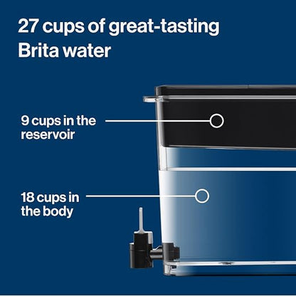 Brita Water Dispenser, UltraMax Elite Filter, Removes 99% of Lead, Includes 1 - Image 2