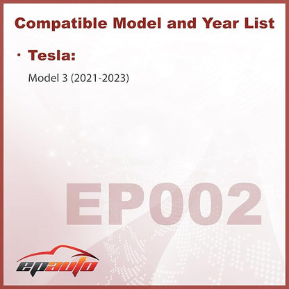 EPAuto Air Intake Filter + Grille Cover Replacement - Image 7