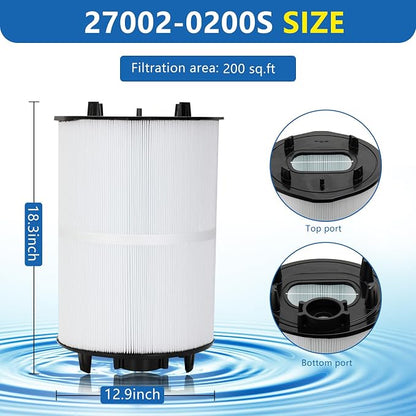 27002-0200S Pool Filter Cartridges Compatible - Image 2