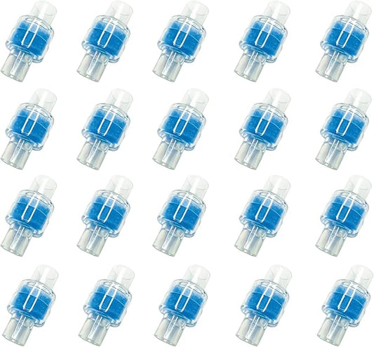 20 Pack Universal Heat Moisture Exchanger/Exchange Filter Replacement by Unknown