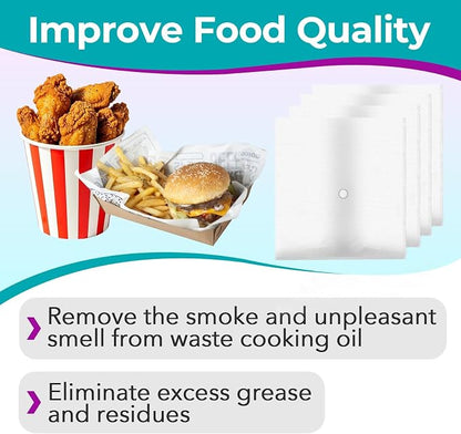 100 Pcs Fryer Filter Paper Envelope Style - Image 4
