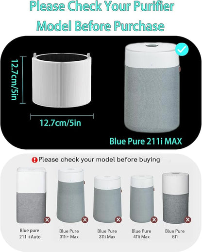 211i Max Replacement SmokeBlock Filter Compatible - Image 2