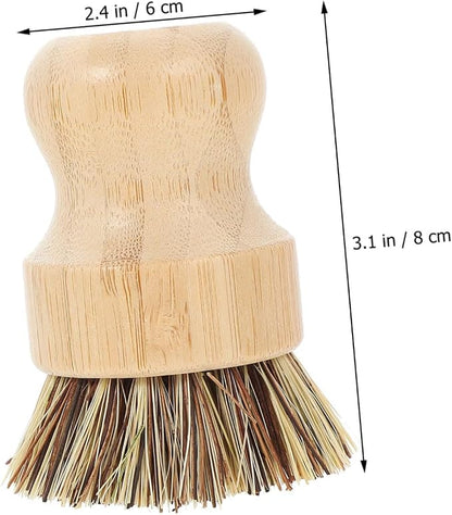 Dish Brush Handle Potato Scrubber Brush Sturdy Bristles - Image 6
