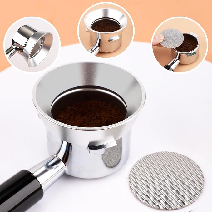 51mm 12 Magnetic Dosing Funnel, Espresso Dosing Funnel Aluminum Magnetic - Image 6