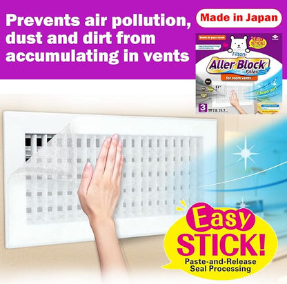 Aller Block Room Vent Filters – Anti-Allergenic, Captures Dust & Pollen - Image 3